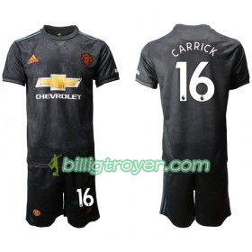 Billige Fotballdrakter Manchester United CARRICK 16 Barn Tredjedraktsett 2019/20 Kortermet